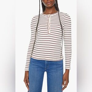 MOTHER
THE ITTY BITTY PIXIE THERMAL TEE Size Small NWT